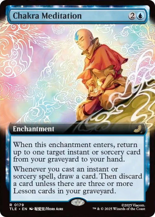 Image for Chakra Meditation (Extended Art) (179) (Foil) [Avatar: The Last Airbender: Eternal-Legal] - Magic: The Gathering