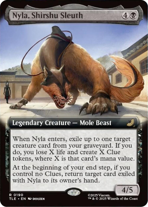 Image for Nyla, Shirshu Sleuth (Extended Art) (190) [Avatar: The Last Airbender: Eternal-Legal] - Magic: The Gathering