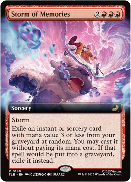 Image for Storm of Memories (Extended Art) (199) (Foil) [Avatar: The Last Airbender: Eternal-Legal] - Magic: The Gathering