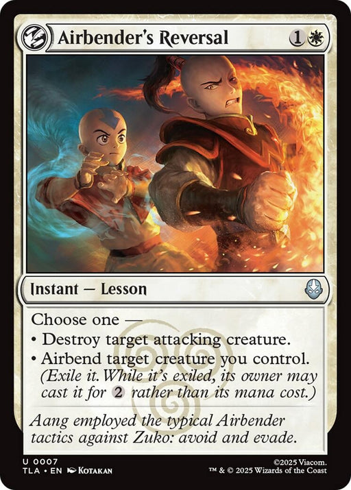 Image for Airbender's Reversal (7) [Avatar: The Last Airbender] - Magic: The Gathering