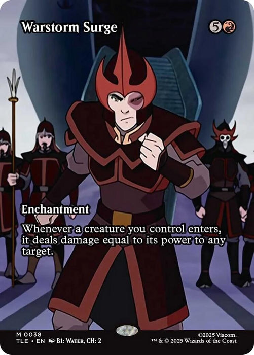 Image for Warstorm Surge (Borderless) (38) [Avatar: The Last Airbender: Eternal-Legal] - Magic: The Gathering