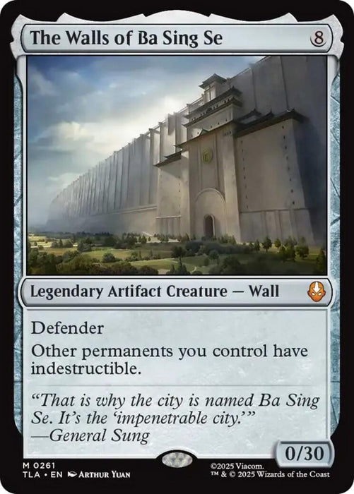 The Walls of Ba Sing Se (261) (Foil) [Avatar: The Last Airbender]