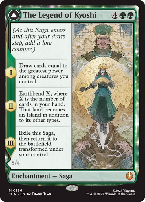 The Legend of Kyoshi (186) (Foil) [Avatar: The Last Airbender]