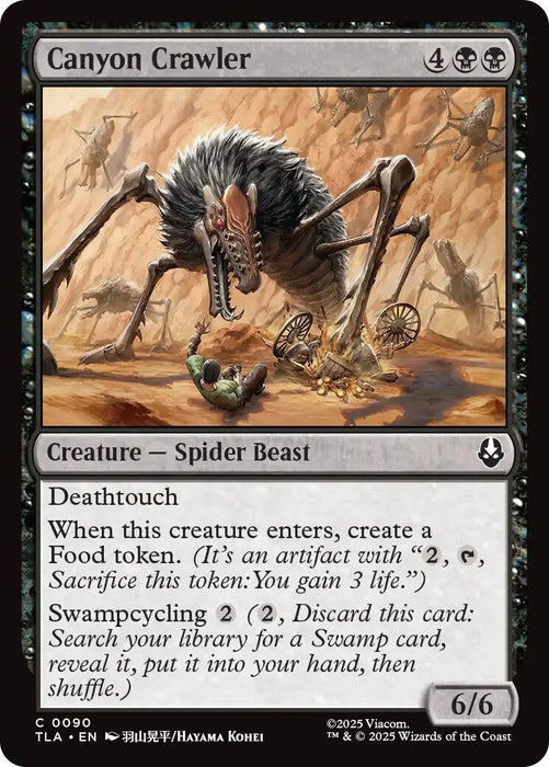 Image for Canyon Crawler (90) (Foil) [Avatar: The Last Airbender] - Magic: The Gathering
