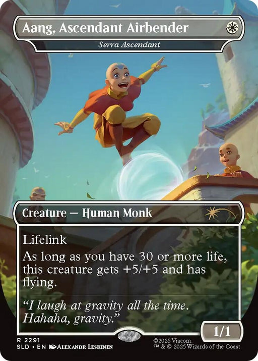 Image for Aang, Ascendant Airbender - Serra Ascendant (2291) [Secret Lair Drop Series] - Magic: The Gathering