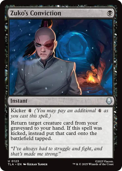 Image for Zuko's Conviction (123) (Foil) [Avatar: The Last Airbender] - Magic: The Gathering