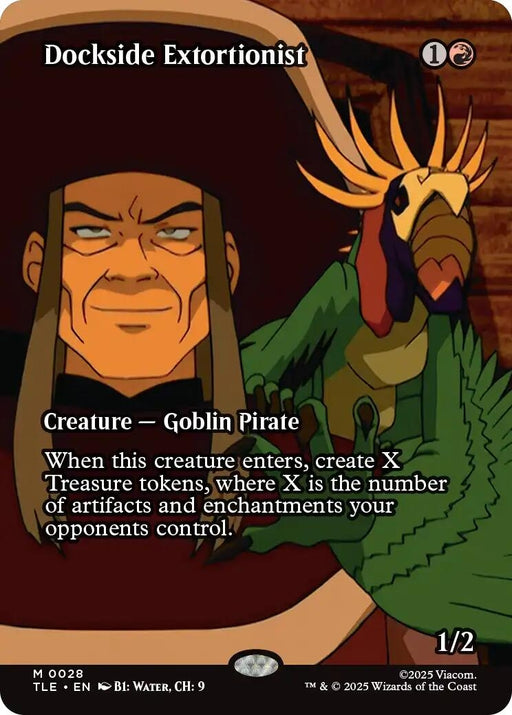 Image for Dockside Extortionist (Borderless) (28) (Foil) [Avatar: The Last Airbender: Eternal-Legal] - Magic: The Gathering