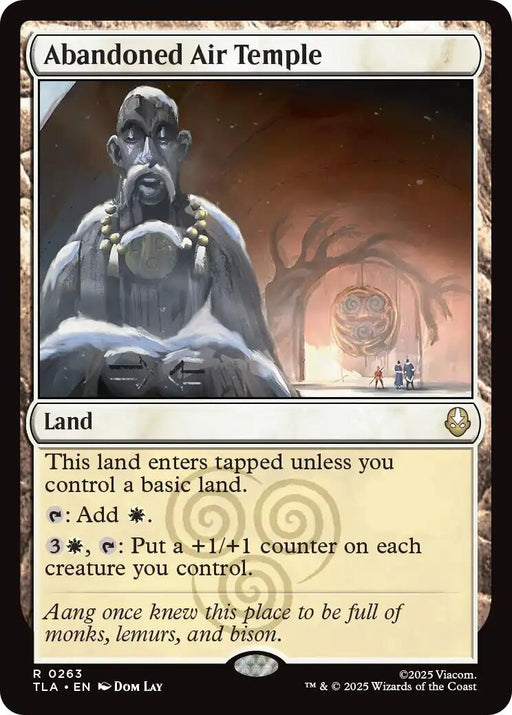 Image for Abandoned Air Temple (263) (Foil) [Avatar: The Last Airbender] - Magic: The Gathering