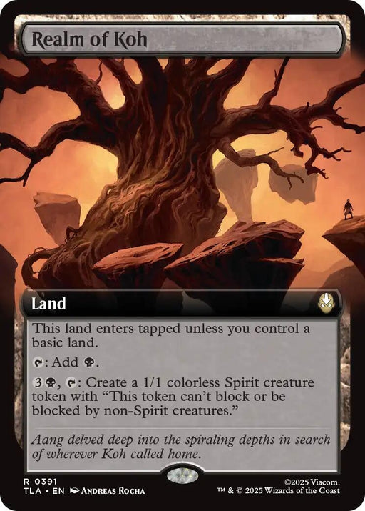 Image for Realm of Koh (Extended Art) (391) (Foil) [Avatar: The Last Airbender] - Magic: The Gathering