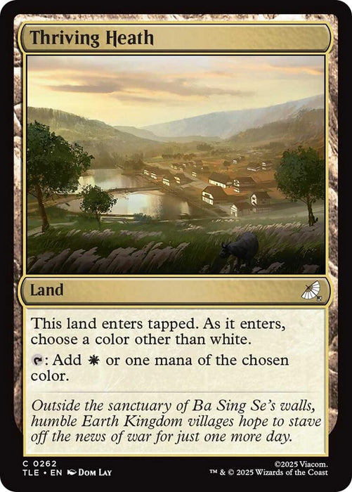 Image for Thriving Heath (262) [Avatar: The Last Airbender: Eternal-Legal] - Magic: The Gathering