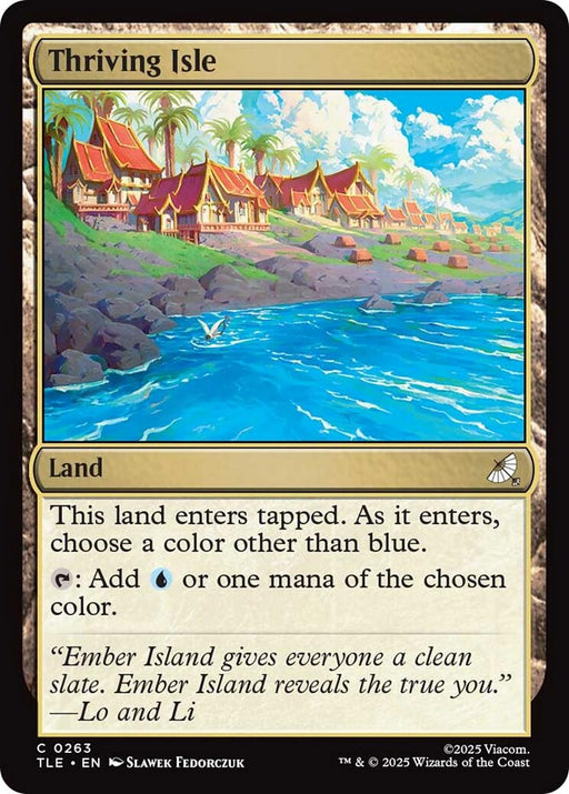 Image for Thriving Isle (263) [Avatar: The Last Airbender: Eternal-Legal] - Magic: The Gathering