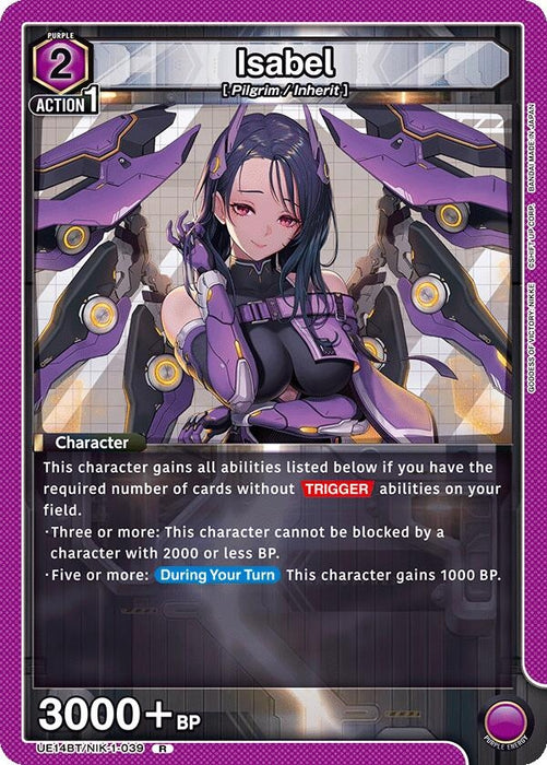 Isabel (039) (UE14BT/NIK-1-039) (Foil) [UE14BT: GODDESS OF VICTORY: NIKKE]