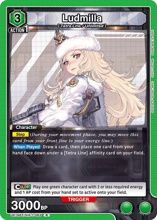 Ludmilla (UE14BT/NIK-1-083) (Foil) [UE14BT: GODDESS OF VICTORY: NIKKE]