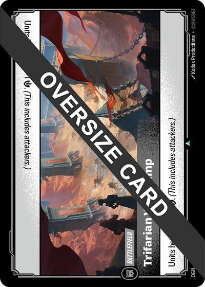Image for Trifarian War Camp (Oversized) (294/298) [Origins: Proving Grounds] - Riftbound: League of Legends Trading Card Game