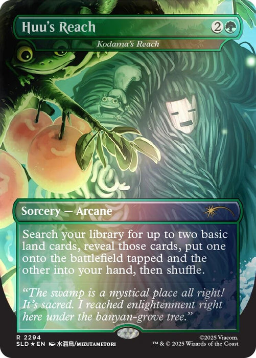 Image for Huu's Reach - Kodama's Reach (Rainbow Foil) (2294) (Foil) [Secret Lair Drop Series] - Magic: The Gathering