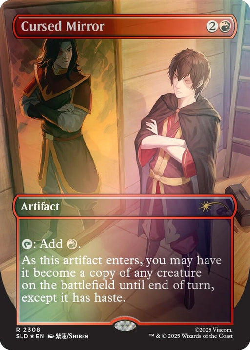 Image for Cursed Mirror (Rainbow Foil) (2308) (Foil) [Secret Lair Drop Series] - Magic: The Gathering