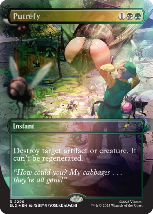 Image for Putrefy (Rainbow Foil) (2299) (Foil) [Secret Lair Drop Series] - Magic: The Gathering