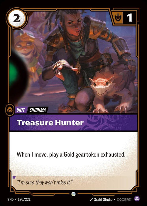 Image for Treasure Hunter (130/221) [Spiritforged] - Riftbound: League of Legends Trading Card Game