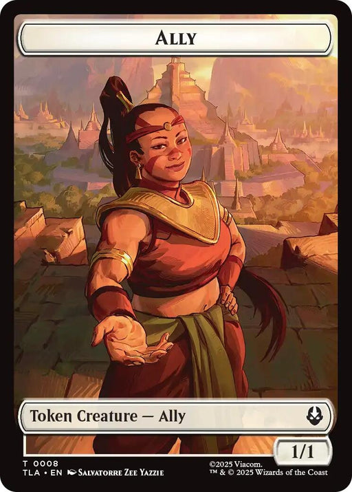 Image for Ally (0008) // Soldier (0002) Double-Sided Token (8 // 2) [Avatar: The Last Airbender] - Magic: The Gathering