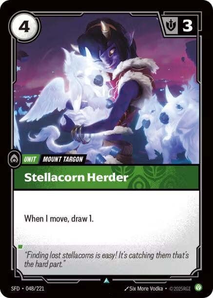 Image for Stellacorn Herder (048/221) [Spiritforged] - Riftbound: League of Legends Trading Card Game