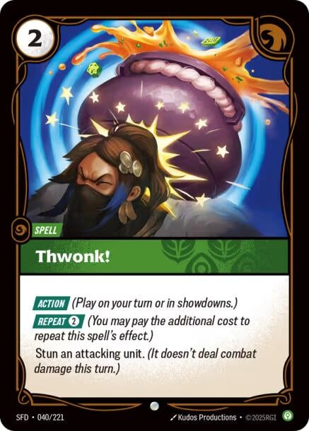 Image for Thwonk! (040/221) [Spiritforged] - Riftbound: League of Legends Trading Card Game