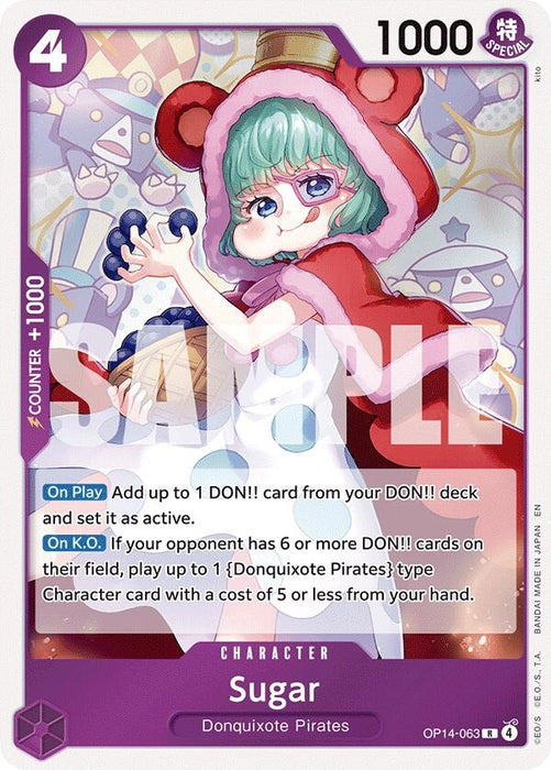 Sugar (OP14-063) (Foil) [The Azure Sea's Seven]