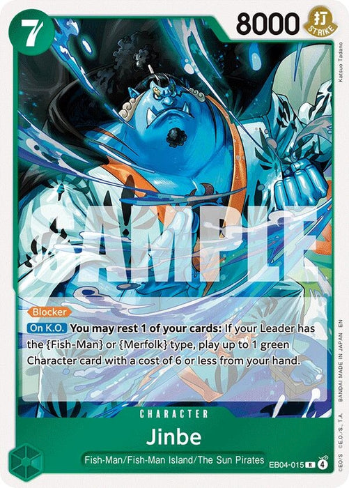 Jinbe - EB04-015 (EB04-015) (Foil) [The Azure Sea's Seven]