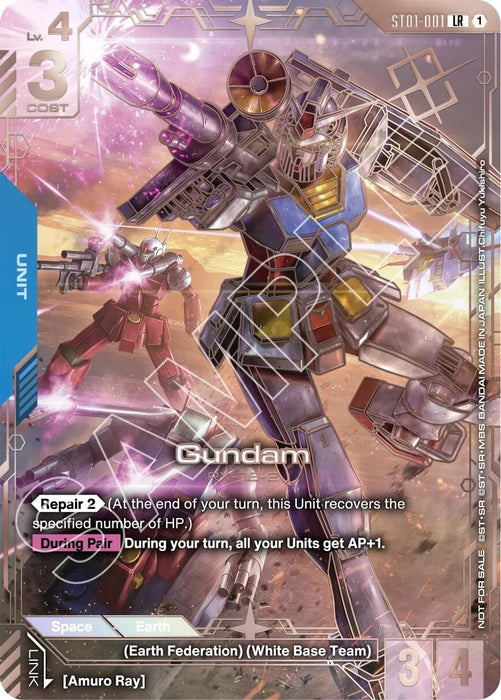 Image for Gundam (Regional Championship 3rd Place) (ST01-001) (Holofoil) [Gundam Promotional Cards] (GCG-PR) - Gundam Card Game