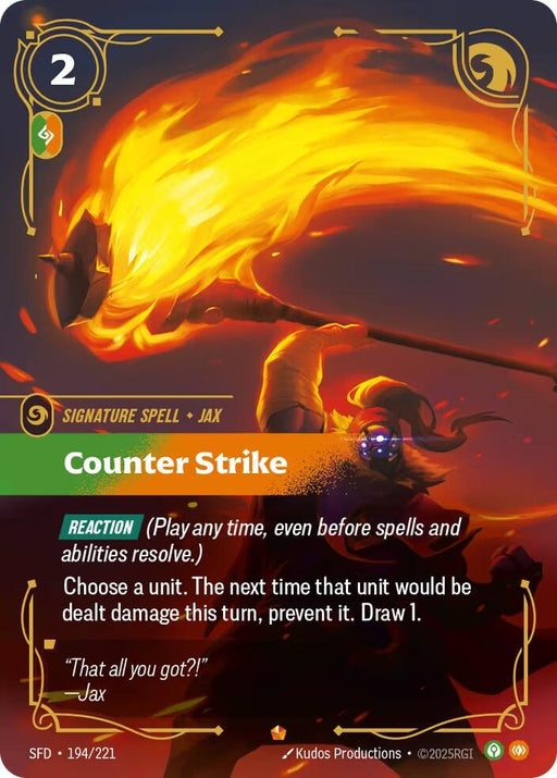 Image for Counter Strike (194/221) (Foil) [Spiritforged] - Riftbound: League of Legends Trading Card Game