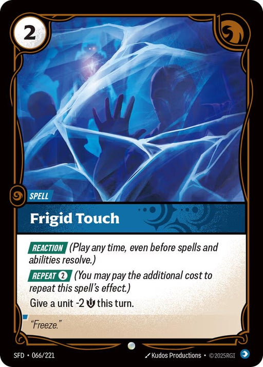 Image for Frigid Touch (066/221) [Spiritforged] - Riftbound: League of Legends Trading Card Game