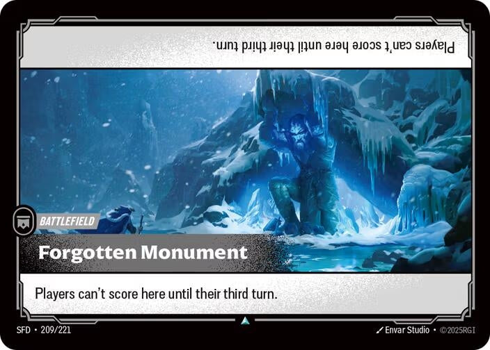 Image for Forgotten Monument (209/221) (Foil) [Spiritforged] - Riftbound: League of Legends Trading Card Game
