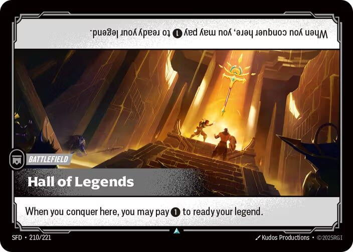 Image for Hall of Legends (210/221) [Spiritforged] - Riftbound: League of Legends Trading Card Game