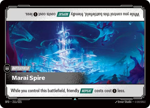 Image for Marai Spire (211/221) (Foil) [Spiritforged] - Riftbound: League of Legends Trading Card Game