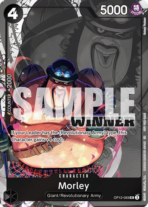 Morley (Winner Pack 2026 Vol. 1) (OP12-093) (Foil) [One Piece Promotion Cards]