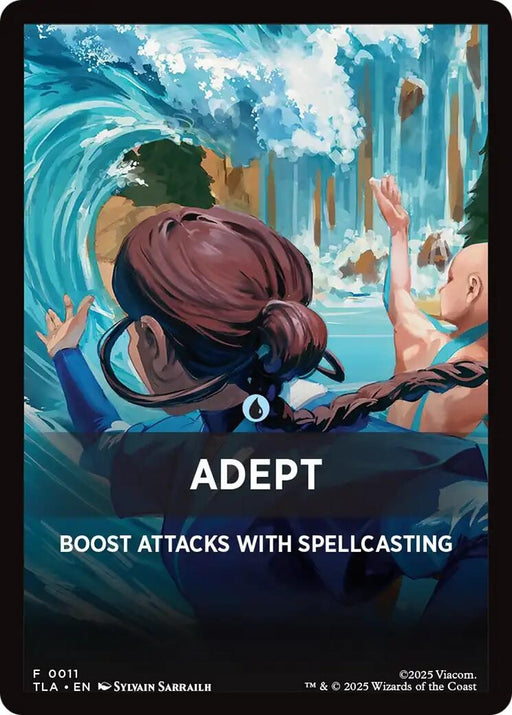 Image for Adept Theme Card (11) [Avatar: The Last Airbender] - Magic: The Gathering