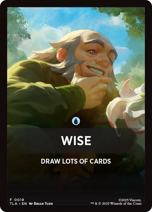 Image for Wise Theme Card (18) [Avatar: The Last Airbender] - Magic: The Gathering