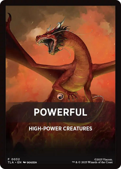 Image for Powerful Theme Card (32) [Avatar: The Last Airbender] - Magic: The Gathering