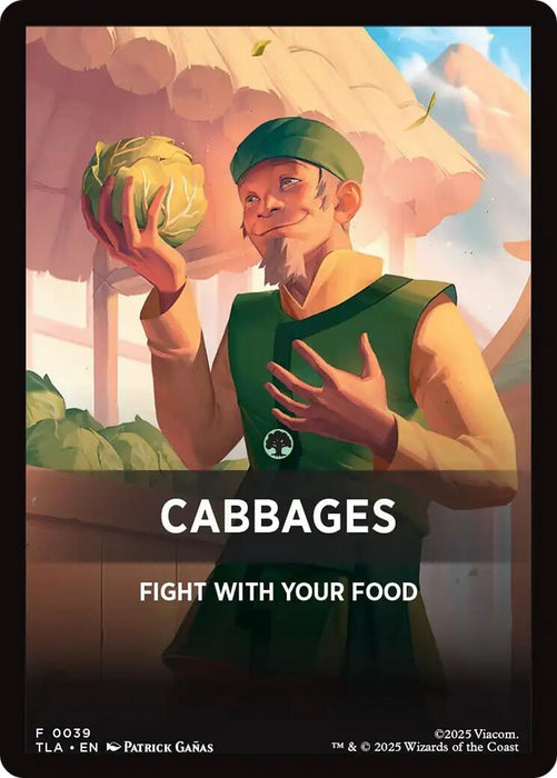 Image for Cabbages Theme Card (39) [Avatar: The Last Airbender] - Magic: The Gathering