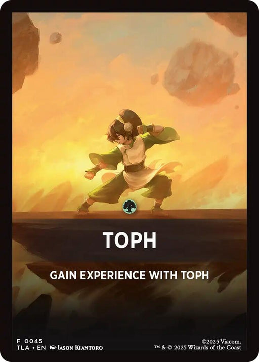 Image for Toph Theme Card (45) [Avatar: The Last Airbender] - Magic: The Gathering