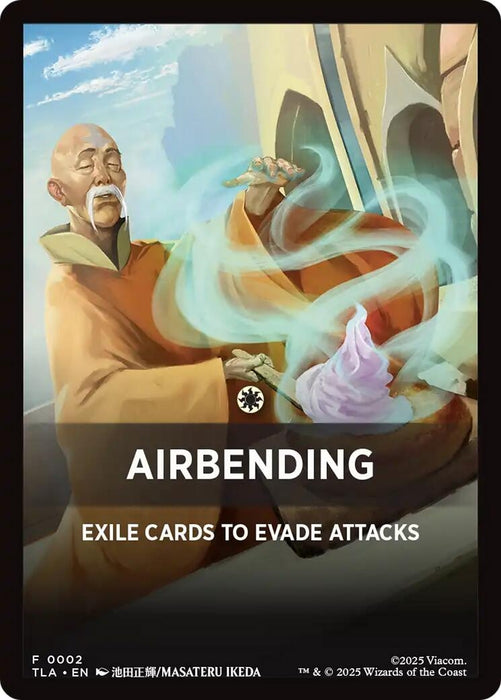 Image for Airbending Theme Card (2) [Avatar: The Last Airbender] - Magic: The Gathering