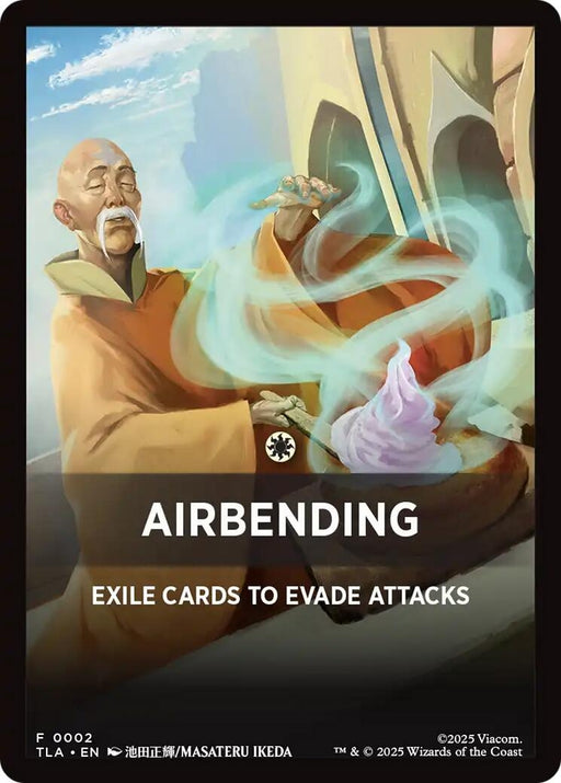 Image for Airbending Theme Card (2) [Avatar: The Last Airbender] - Magic: The Gathering