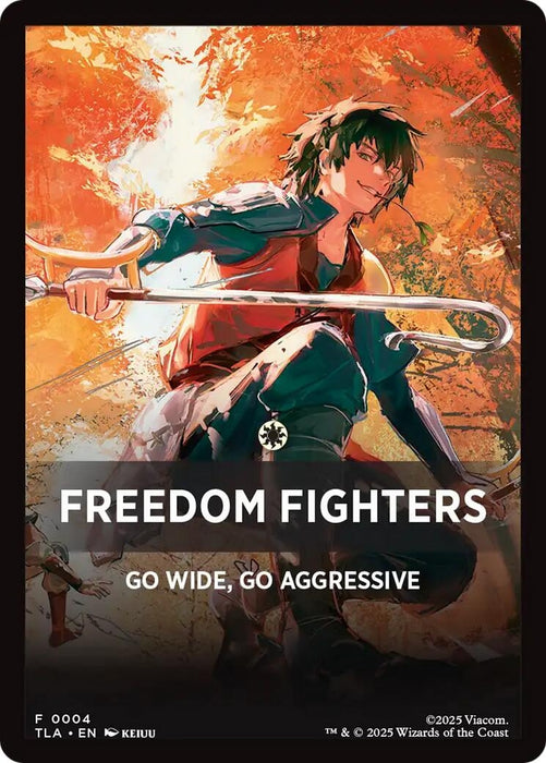 Image for Freedom Fighters Theme Card (4) [Avatar: The Last Airbender] - Magic: The Gathering