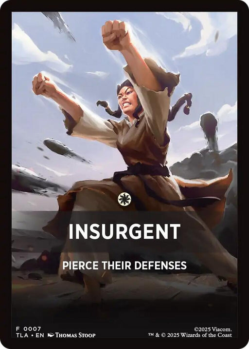 Image for Insurgent Theme Card (7) [Avatar: The Last Airbender] - Magic: The Gathering