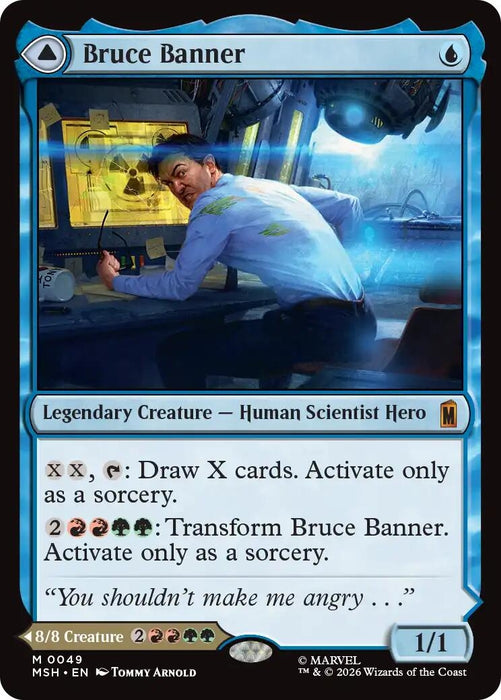 Image for Bruce Banner (49) [Marvel Super Heroes] - Magic: The Gathering