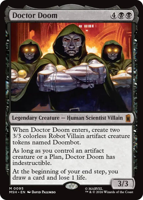 Image for Doctor Doom (95) [Marvel Super Heroes] - Magic: The Gathering