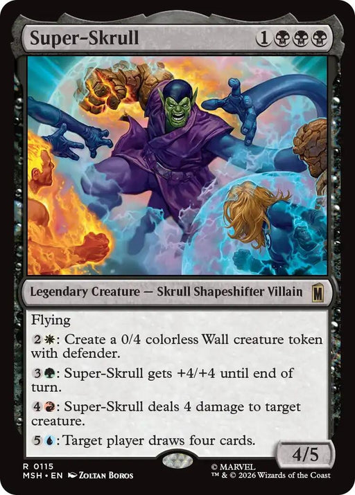 Image for Super-Skrull (115) [Marvel Super Heroes] - Magic: The Gathering