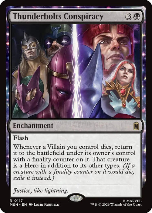 Image for Thunderbolts Conspiracy (117) [Marvel Super Heroes] - Magic: The Gathering
