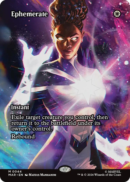 Image for Ephemerate (Borderless) (44) (Foil) [Marvel Universe Eternal-Legal] - Magic: The Gathering