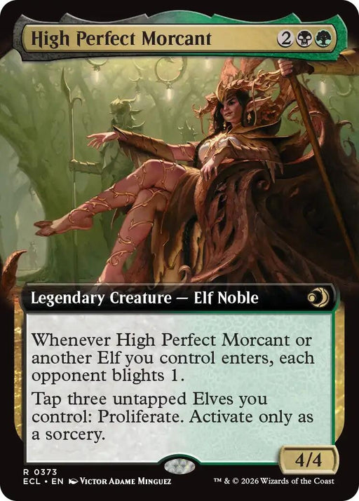 Image for High Perfect Morcant (Extended Art) (373) (Foil) [Lorwyn Eclipsed] - Magic: The Gathering