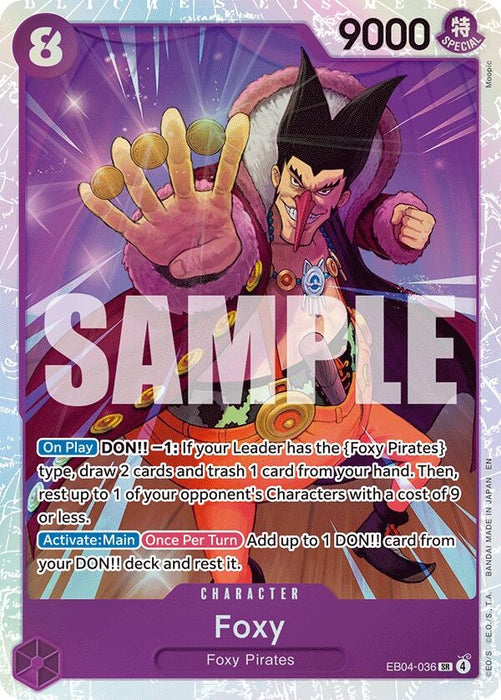 Foxy (EB04-036) (Foil) [The Azure Sea's Seven]